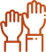 two hands